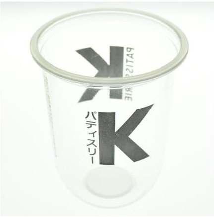 2〜3色印刷のオリジナルカップ製作例(アルファベット主体)